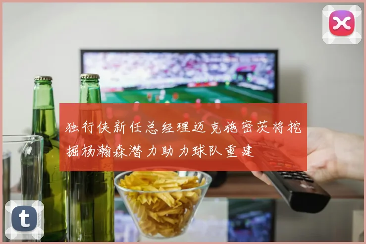 独行侠新任总经理迈克施密茨将挖掘杨瀚森潜力助力球队重建